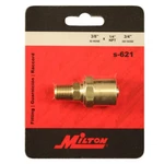 1 Milton S-621 Reusable Hose End, 1/4" Npt " X 3/4". Fixed Price $9.99.