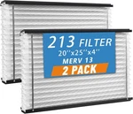 2 Pack 213 Replacement Filter For Aprilaire Whole House Air Purifiers - Merv 13. Fixed Price $48.89.