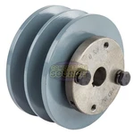 Cast Iron 3.75" Dual Groove Pulley Belt B Section 5l With 5/8" Sheave Bushing. Fixed Price $56.95.