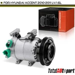 A/c Compressor W/ Clutch For Hyundai Accent 10-11 L4 1.6l Diode 977011e100. Fixed Price $190.99.