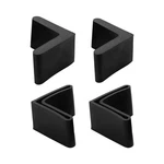 Uxcell Furniture Angle Iron Foot Pads L Shaped Rubber Leg 25 X 25mm, Black. Fixed Price $14.04.