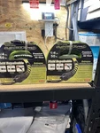 2 Pk Flexzilla Hfz1450yw2 1/4" Air Hose, 50 Ft., Mnpt Fittings, Heavy Duty. Fixed Price $80.00.