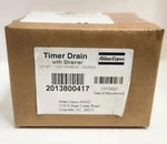 Quincy / Atlas Copco 2013800417 Air Compressor Timer Drain W/ Strainer. Fixed Price $115.00.