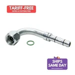 Vintage Air 347380-vur, One Cadmium Aluminum Steel Ez Clip #8 90 Degree Fittin. Fixed Price $52.12.