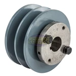 Cast Iron 3.75" Dual Groove Pulley Belt B Section 5l With 7/8" Sheave Bushing. Fixed Price $56.95.