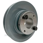 Ak49h W/ 1-3/16" Bore H Bushing 4.75" Single Groove Pulley A Section V Belt 4l. Fixed Price $45.95.