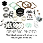 Major Overhaul Kit With Oil Filter For Quincy Model 270 (roc 100 And Up). Fixed Price $598.00.