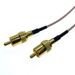 Rca Male To Plug Rf Pigtail Coaxial Coax Rg316 Cable Kable Any Long Lot. Fixed Price $5.23.