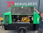 2014 Sullivan Palatek 375 Cfm Portable Air Compressor 150 Psi, John Deere 4045. Fixed Price $18000.00.