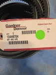 13ah6704 Gardner Denver Belt Set 4pc. Fixed Price $250.00.