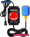 Sump Pump Alarm, Briidea Indoor/outdoor High Water Septic Tank Alarm With 110db. Fixed Price $81.23.