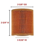 25100010-002 Air Filter Replacement For Shanghai. Fixed Price $13.99.