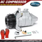 Ac Compressor With Fs20 Style & 6-groove For Ford F-150 2015 2016 2017 V6 2.7l. Fixed Price $172.09.
