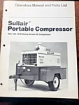 Sullair 100/125 Cfm Rotary Screw Air Compressor Operators Manual Effec. 6/79. Fixed Price $39.99.