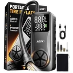 Aoski Tire Inflator Portable Air Compressor 150psi Rechargeable Pump With.... Fixed Price $48.00.
