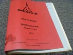 1977 Deutz P175wd Ingersoll-rand Air Compressor Parts Catalog Manual Pn. Fixed Price $125.67.