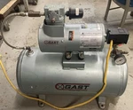 Gast 1/3 Hp Oil-less Air Compressor 3hee-10-m347x 130psi Single Phase 220v Usa. Fixed Price $449.94.