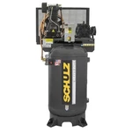 Schulz 5 Hp Vertical Air Compressor 80 Gal 30 Cfm 230v 3 Ph. Fixed Price $3346.98.