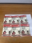 Lot Of 6 Milton Male Tank Valve S-684 W/ Cap Air Compressor Filler 200 Psi. Fixed Price $15.74.