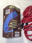 1/4-inch X 10ft Polyurethane Recoil Air Hose With Fittings Compressor Ho. Fixed Price $12.00.