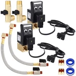 Bonuci 2 Sets Electronic Drain Valve Kit Automatic, 110v Timed Tank Drain.... Fixed Price $100.97.