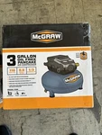 Mcgraw 3 Gallon 110 Psi Oil-free Portable Pancake Air Compressor 1/3 Hp New. Fixed Price $45.00.