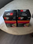 (2) Pack K & N Filters So-7020 Select Oil Filter New Genuine Oem. Fixed Price $24.99.