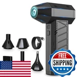 Think Buddy Compressed Air Duster Gun - Powerful Cordless Rechargeable 4-gea. Fixed Price $95.39.