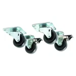 Portacool Parpaccst310 Caster Kit, Metal And Plastic, Pk 4. Fixed Price $88.99.