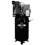Industrial Air Iv7518075 7.5 Hp 230v 80 Gal. Baldor Vertical Compressor New. Fixed Price $2841.99.