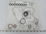 Genuine Hydrovane Overhaul Service Kit 5486 Part / Card 2 For Compressor Sku D. Fixed Price $39.99.