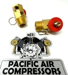 Ctm150 Hand Carry Tank Manifold W/ Safety Valve 150 Psi 1/2" Mpt X 1/4" Fpt. Fixed Price $15.46.