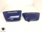 Fit For Norton Commando Fastback /interstate Tool Box &oil Blue Side Panels. Fixed Price $139.62.
