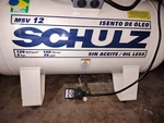 Schulz Oilless Air Compressor Msv12. Fixed Price $1250.00.