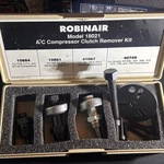 Robinair 18021 A/c Compressor Clutch Remover Kit. Fixed Price $37.05.
