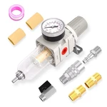 1/4" Npt Air Drying System, 5 Micron Line Filter With 150 Psi Gauge And V.... Fixed Price $49.70.