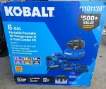 Kobalt Tools Pancake Air Compressor 3 In 1 - 1101138 (r7b013831). Fixed Price $210.00.