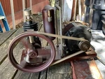 Working Vintage Air Compressor Saylor Beall Model 116kc Steampunk Local Pickup. Fixed Price $777.77.