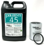 00061-005, 00520-017 Sullivan Palatek Palasyn 45 Synthetic Rotary Oil & Filter. Fixed Price $234.89.