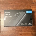 Airmoto Smart Air Pump Portable Rechargeable Electric Inflator Digital Display. Fixed Price $40.00.