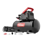 Hyper Tough 508.3012929 Oil-free Portable Air Compressor With Hose 3 Gal 100 Psi. Fixed Price $43.00.