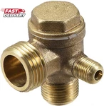 Chiloskit Male Thread 90-degree Right Check Valve Air Compressor 1/2. Fixed Price $16.29.
