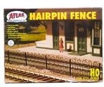 Atlas 774 Ho Scale Hairpin Fence Building Kit New In Box. Fixed Price $9.99.