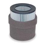 Solberg 235p Filter Element,poly,9.38" Ht, 4 3/4" Id 4fy79. Fixed Price $117.26.