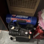 Campbell Hausfeld 2.0 Hp 4 Gallon Portable Air Compressor 125 Psi. Fixed Price $100.00.