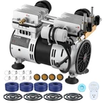 Vevor 6.7cfm Pond Aeration System For 3 Acres Lake 1 Hp Compressor 4 Diffusers. Fixed Price $357.99.