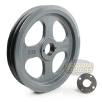 Cast Iron 10.75" Dual Groove Pulley Belt B Section 5l With 1" Sheave Bushing. Fixed Price $109.95.