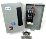 Quincy Magnetic Motor Starter 15 Hp 230 Volt Three Phase Air Compressor 45amp. Fixed Price $343.00.
