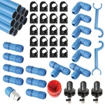 F28070 Fast Pipe 90' 3/4" Compressed Air Line Aluminum Piping System Tubing Kit. Fixed Price $519.95.