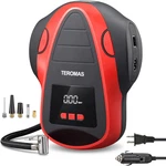 Teromas Tire Inflator Portable Air Compressor, Pump Dc/ac For Car Tires 12v. Fixed Price $45.67.